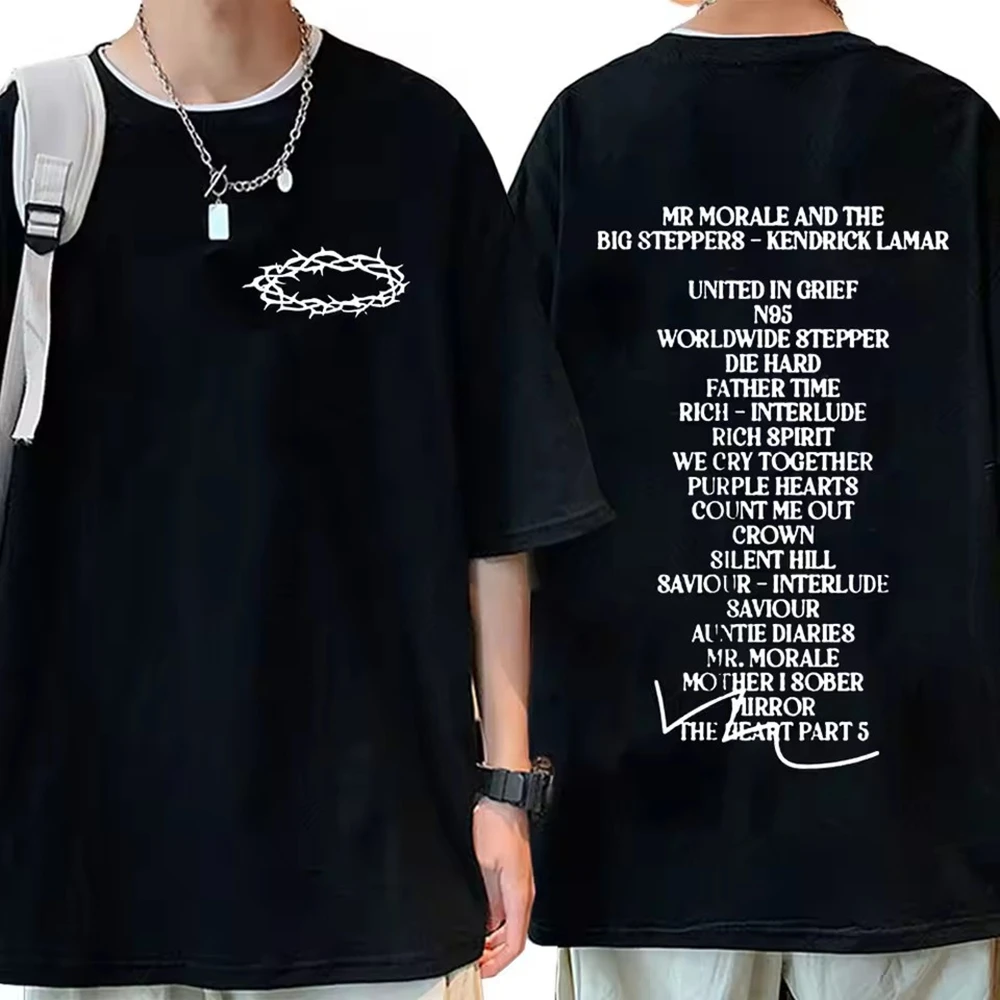 Rapper Kendrick Lamar Men Clothing Tee Shirt Homme New in Top & Tees short sleeve Round Neck Printing Pullover T-Shirt 33675