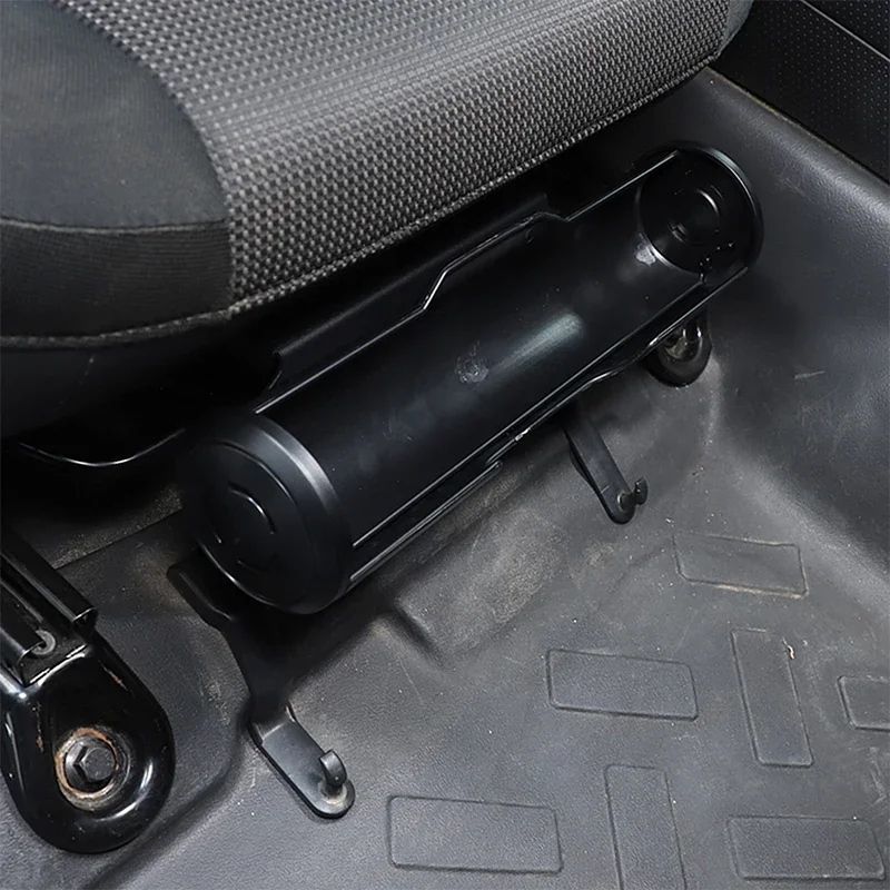 For 2007-2021 Toyota FJ Cruiser ABS/Carbon Steel BlackCar Passenger Seat Umbrella Barrel Container Holder Box Car Accessories 5