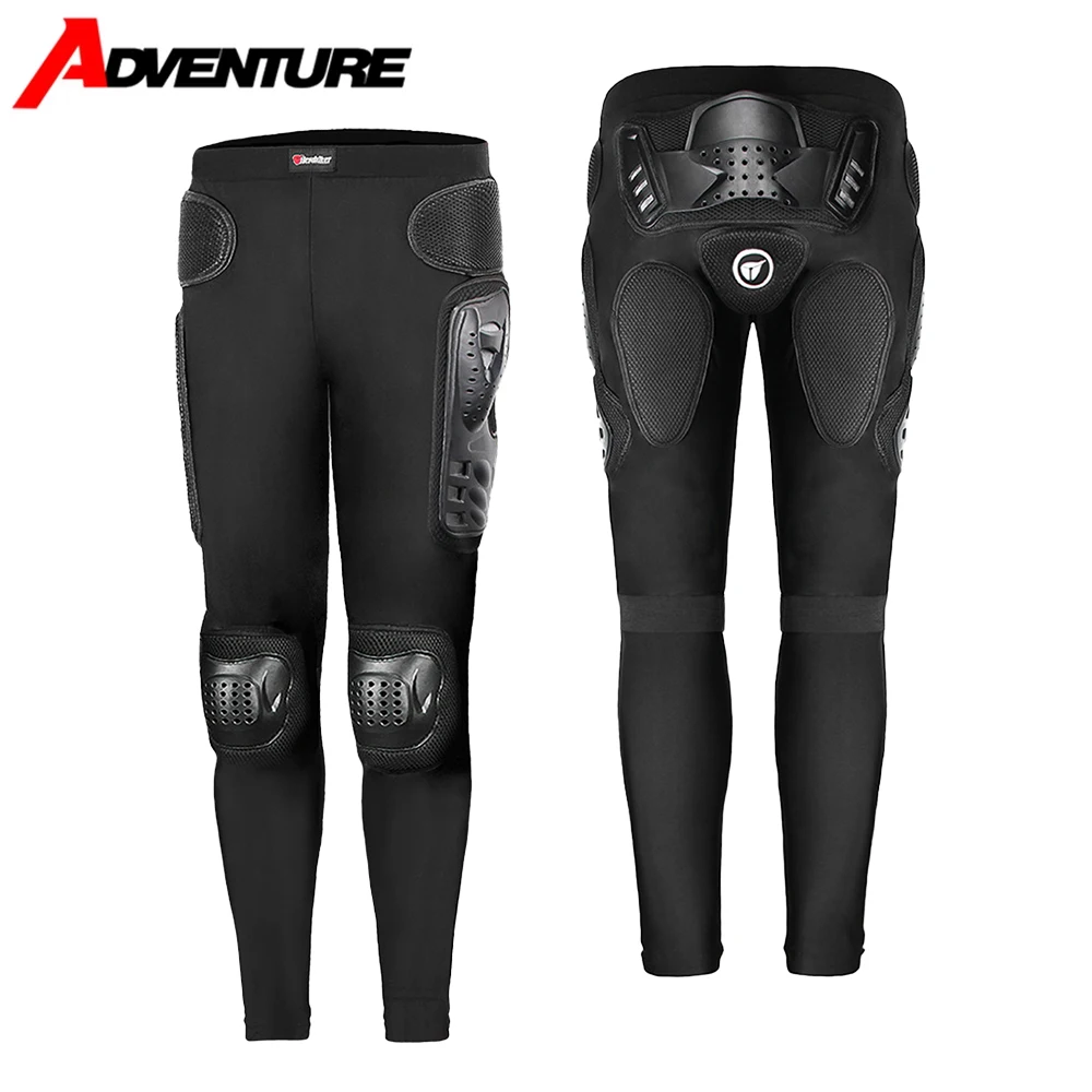 

New Motorcycle Armor Pants Off-road Motorcycle Racing Anti Fall Armor Pants All Season Cycling Outdoor Riding Pants