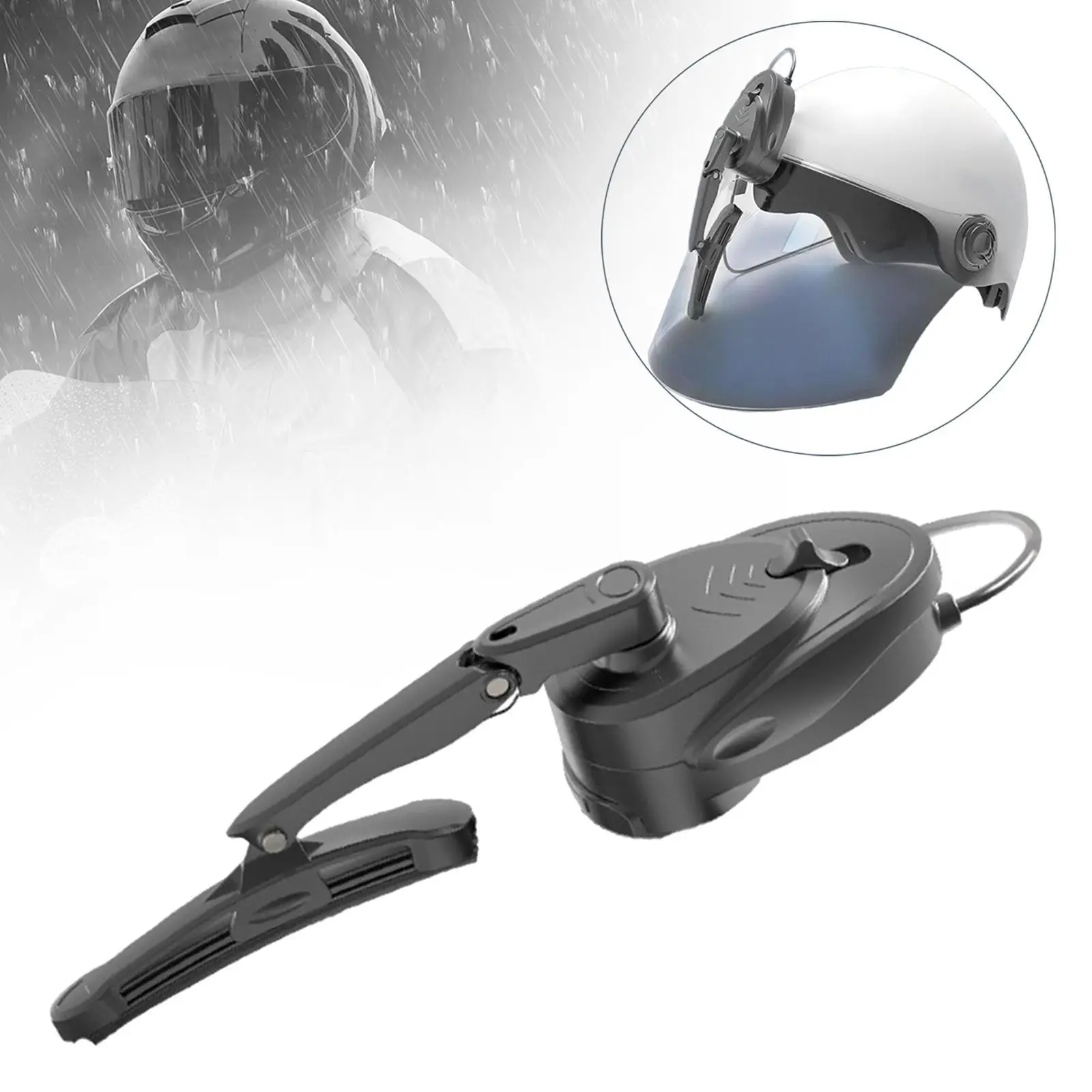 Motorcycle Helmet Wiper 5V High Reliability Long Service Life USB Charging