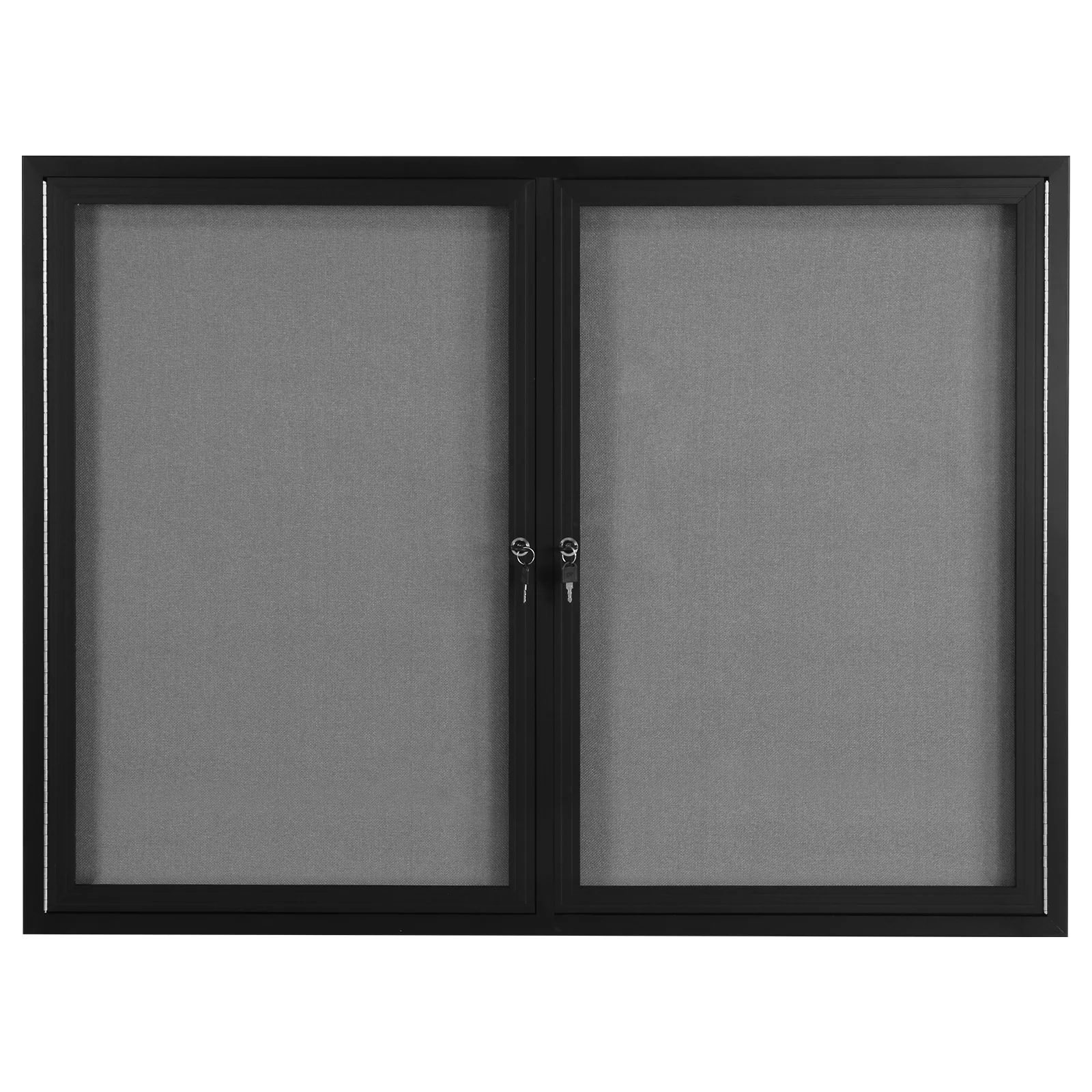 

Витрина-доска для сообщений с алюминиевой рамой и пробковой доской, со стеклянной запирающейся дверцей, для школ, офисов, классов, коммерческих помещений