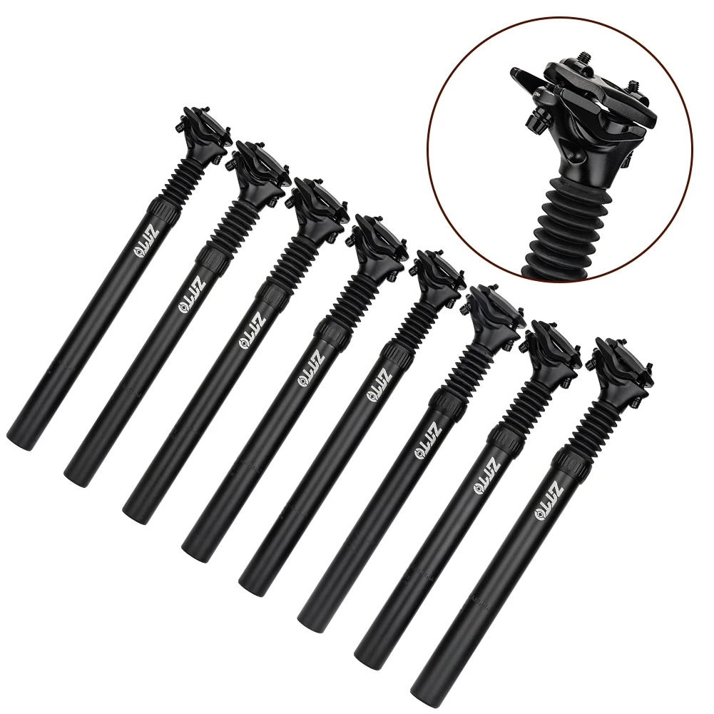 

Bike 25.4 27.2 28.6 30 30.4 30.9 31.6*350L Suspension Seatpost Shock Absorber Damping Seat Tube 33.9*400L Bicycle Seat Post