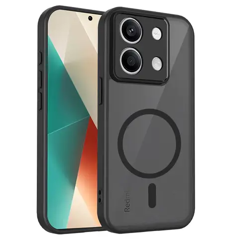 Case for Xiaomi Redmi A5 4G 14S Poco M6 C71 4G M7 X7 X6 K80 Turbo 4 Pro 5G Matte Clear Magnetic Wireless Charge Shockproof Cover