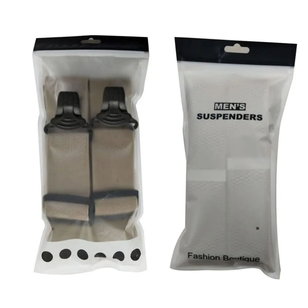 Vintage Braces Suspenders X Back with 4 Clips