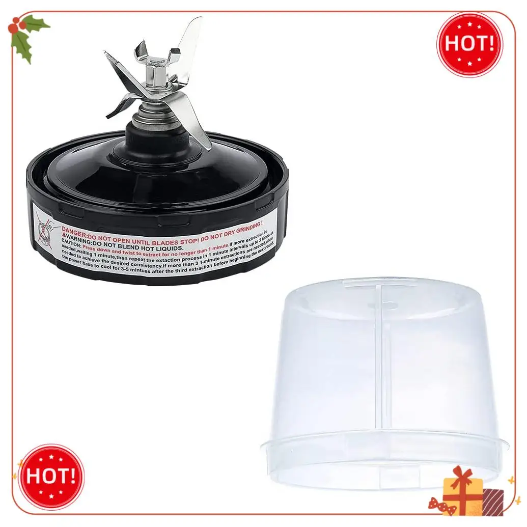 Remplacement de lame de mélangeur à ailettes ABLE-6 pour lame d'extracteur Ninja Pro pour pièces de mélangeur Nutri Ninja Auto IQ