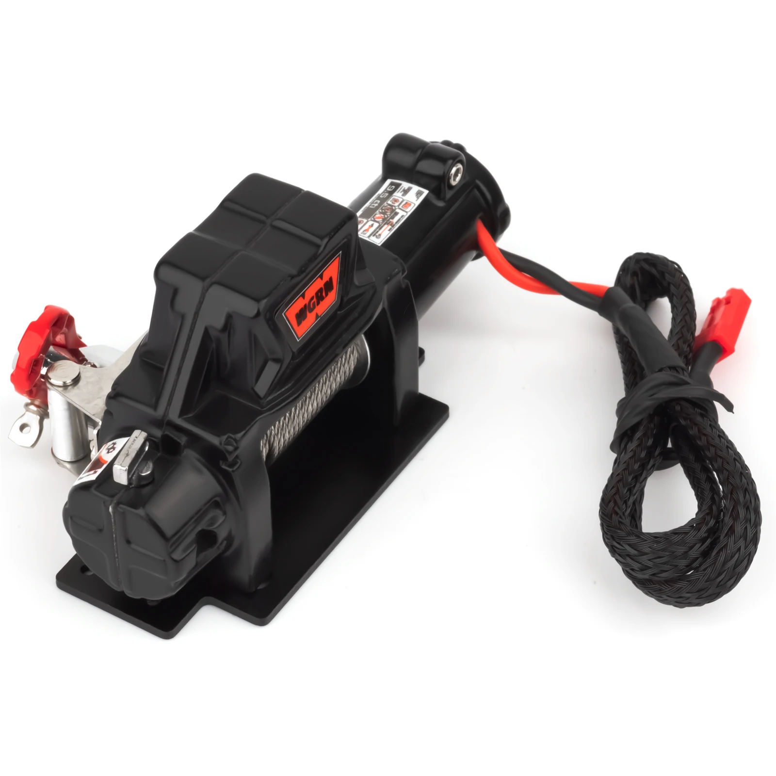 RC Metal Winch Wireless Remote Control System for 1:10 RC Crawler Axial SCX10 90046 TRX4 TRX6 Gen8 Upgrade Parts
