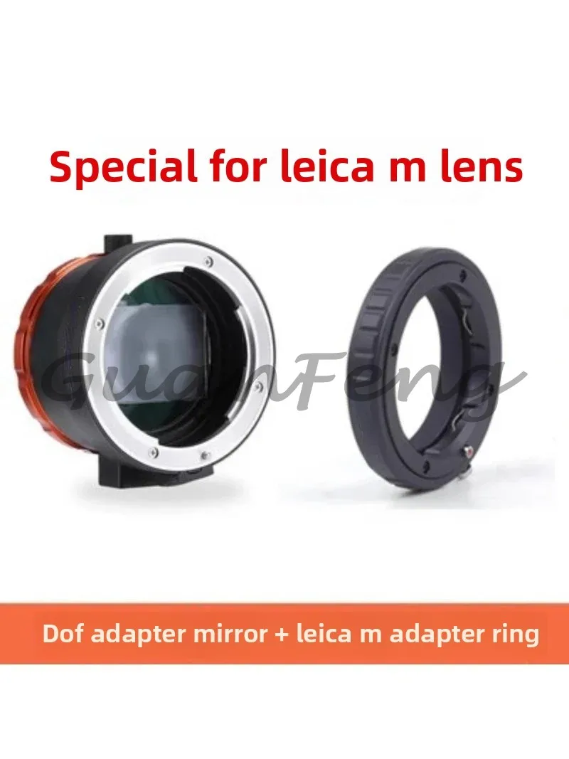 

Smartphone SLR/DSLR and movie lens E-seat full-frame camera with DOF adapter