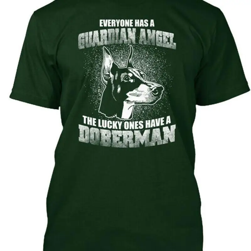 The Lucky Ones Have A Doberman 2 الجميع لديه تي شيرت صنع في الولايات المتحدة الأمريكية S 5Xl