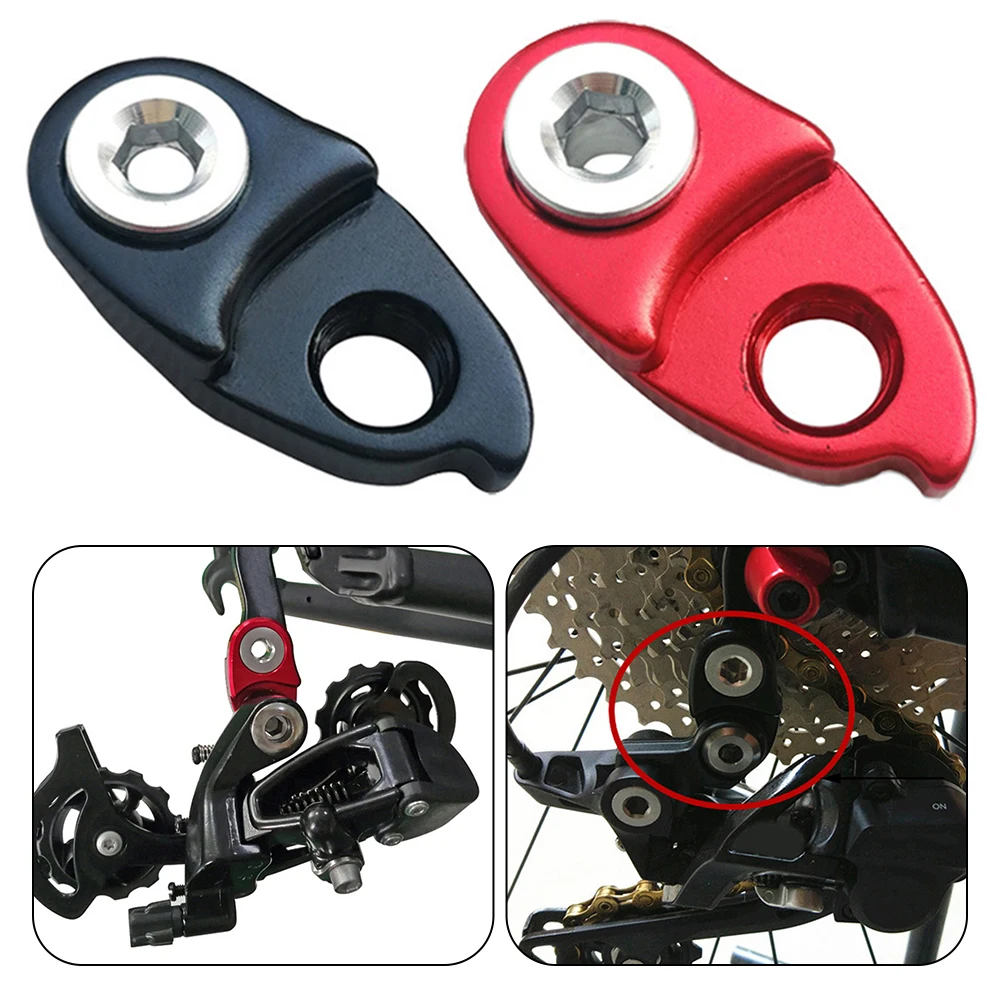 Bicycle Rear Derailleur Hanger Extension Extender Aluminum Road Bike MTB Cycling Frame Gear Tail Hook Extender Road Link