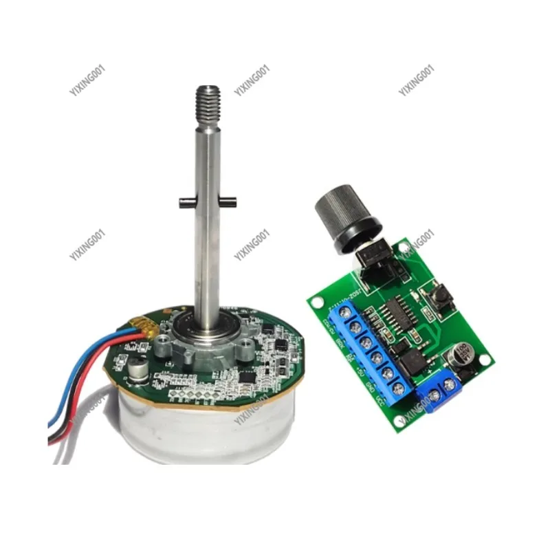 Nidec Outer Rotor Brushless Fan Motor 48F704P840: Variable Frequency, PWM Adjustable Speed