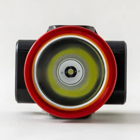 방수 및 방폭형 광산 헤드라이트 안전 헬멧 헤드 램프 고전력 충전식 헤드라이트 2개의 조절 가능한 기어