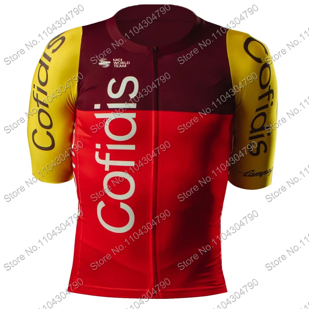 Cofidis Team 2025 Cycling Jersey Set Men Summer France Pro Cycling Clothing Road Bike Shirts Suit Bicycle bib Shorts MTB  Maillo