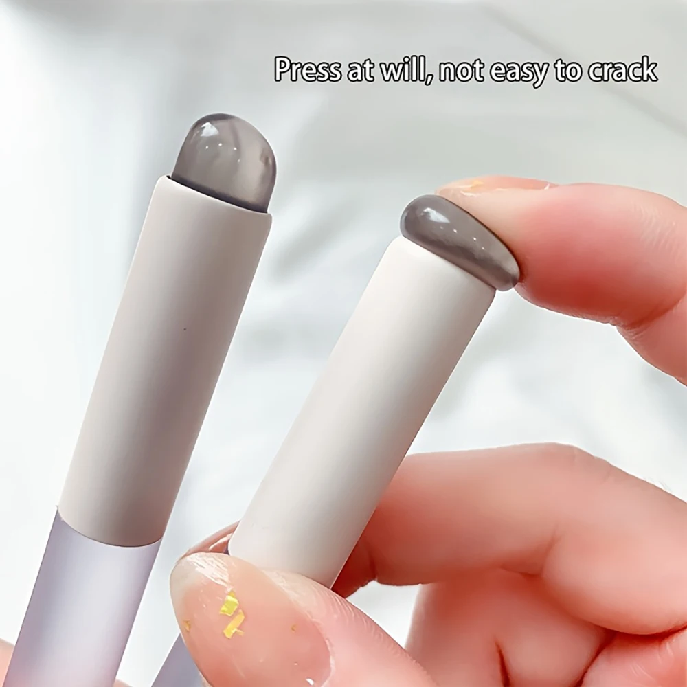 Hot deal: Nail Art Silicone Applicator Sticks Chrome Pigment Dust Applying Manicure Tool Easy-Daub Pigment Silicone Nail Brushes