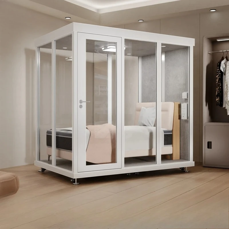 

A Pinyin cabin Soundproof room Home office Phone booth Mobile recording studio Live stream Sound insulation room Piano room