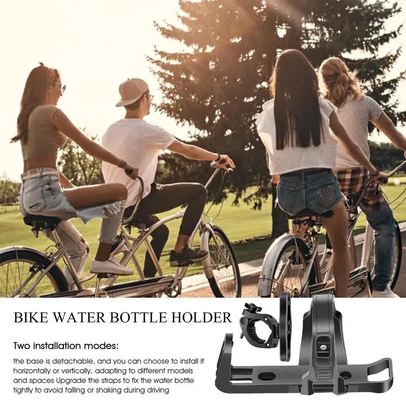 

Bikes Water Bottle Holder Rotatable Water Bottle Holder Detachable Cup Rack Adjustable Cage Cycling Accessories For Kids Adult