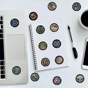 Kawaii Pokemon Adesivos para Crianças, Decalques bonitos dos desenhos animados, Pikachu, Eevee, Laptop, Telefone, Scrapbook, Brinquedo Clássico, 10 Pcs, 30 Pcs, 50 Pcs, 108Pcs 10 principais vendas caneca eevee - №7