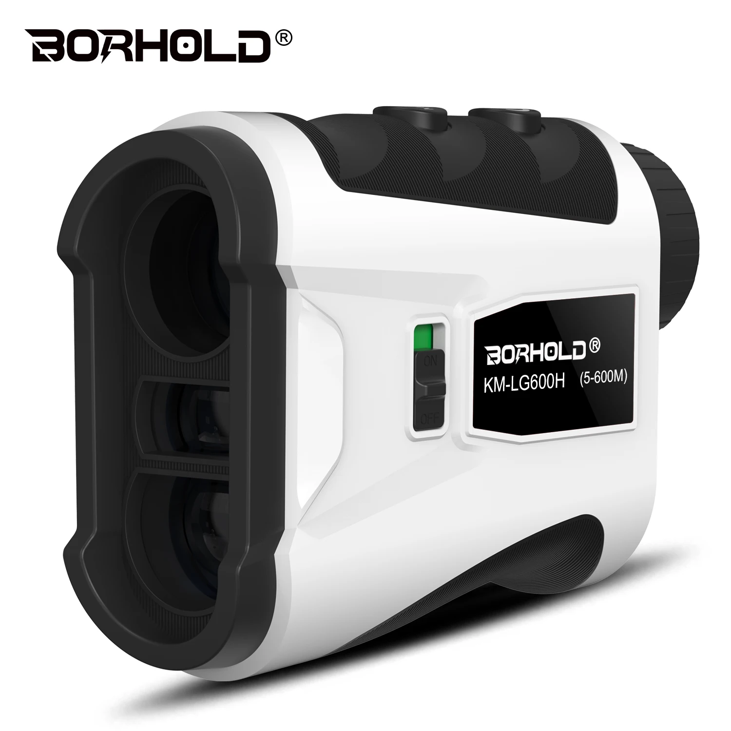 

Borhold Multifunctional Golf Laser Rangefinder Telescope with Flag-Lock Slope Distance Magnetic Meter for Hunting