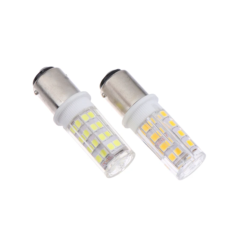 

5W BA15D LED Crystal Lamp Energy Saving Corn Bulbs for Sewing Machine High Brightness 220V 310-340LM Sewing Machine Light Bulb
