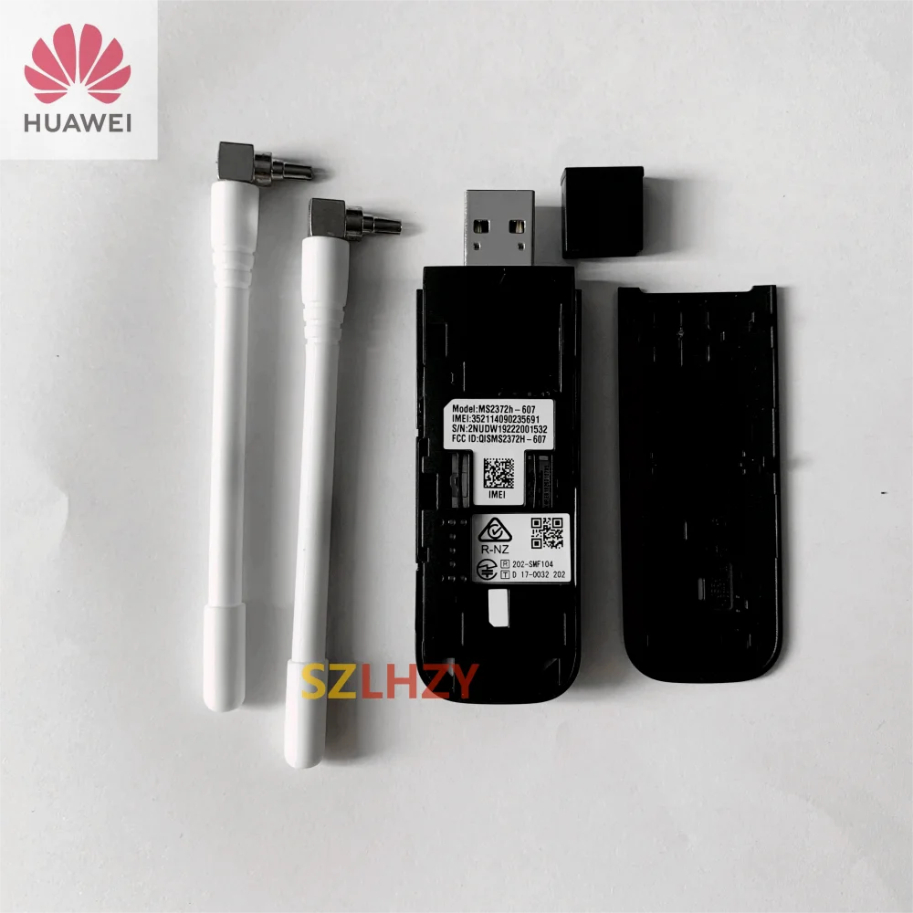 Unlocked Used Huawei MS2372h-607 ms2372h 3g With Free CRC 9 Antennas 4G LTE Cat.4 Industrial IoT Dongle PK E3372h-607-153