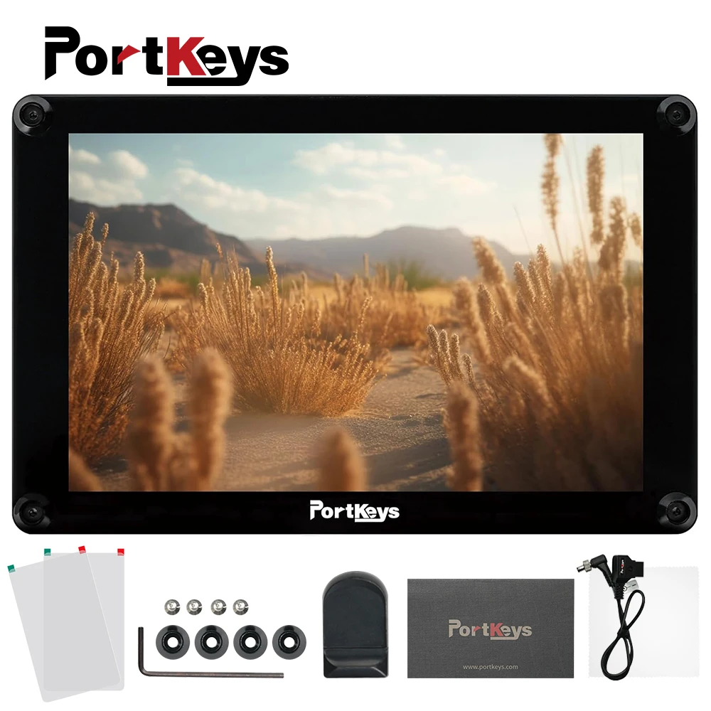 Portkeys HS8 PT5III LH7P LH5C LS7P HD7T BM5IV Camera Field Monitor HDMl 4K Touch Screen 3D LUT Monitor For DSLR Camera Filming