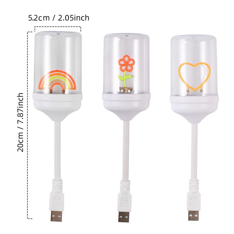 ضوء ليلي LED USB محمول، توصيل وتشغيل مصباح مكتبي LED صغير هدايا للسفر في المكتب المنزلي #4