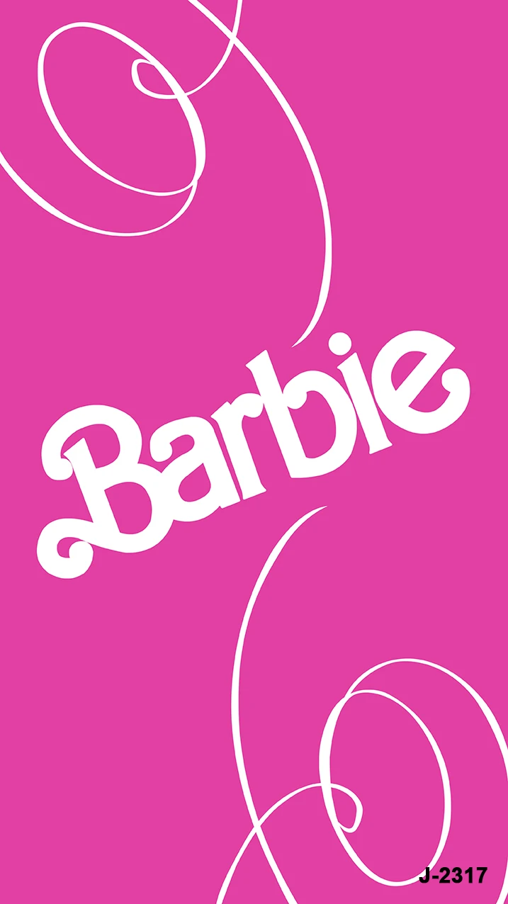 ฉากหลังเจ้าหญิงบาร์บี้สีชมพูยอดนิยมสำหรับเด็กผู้หญิงแบนเนอร์ตกแต่งงานเลี้ยงวันเกิดซุ้มถ่ายภาพสำหรับเด็ก