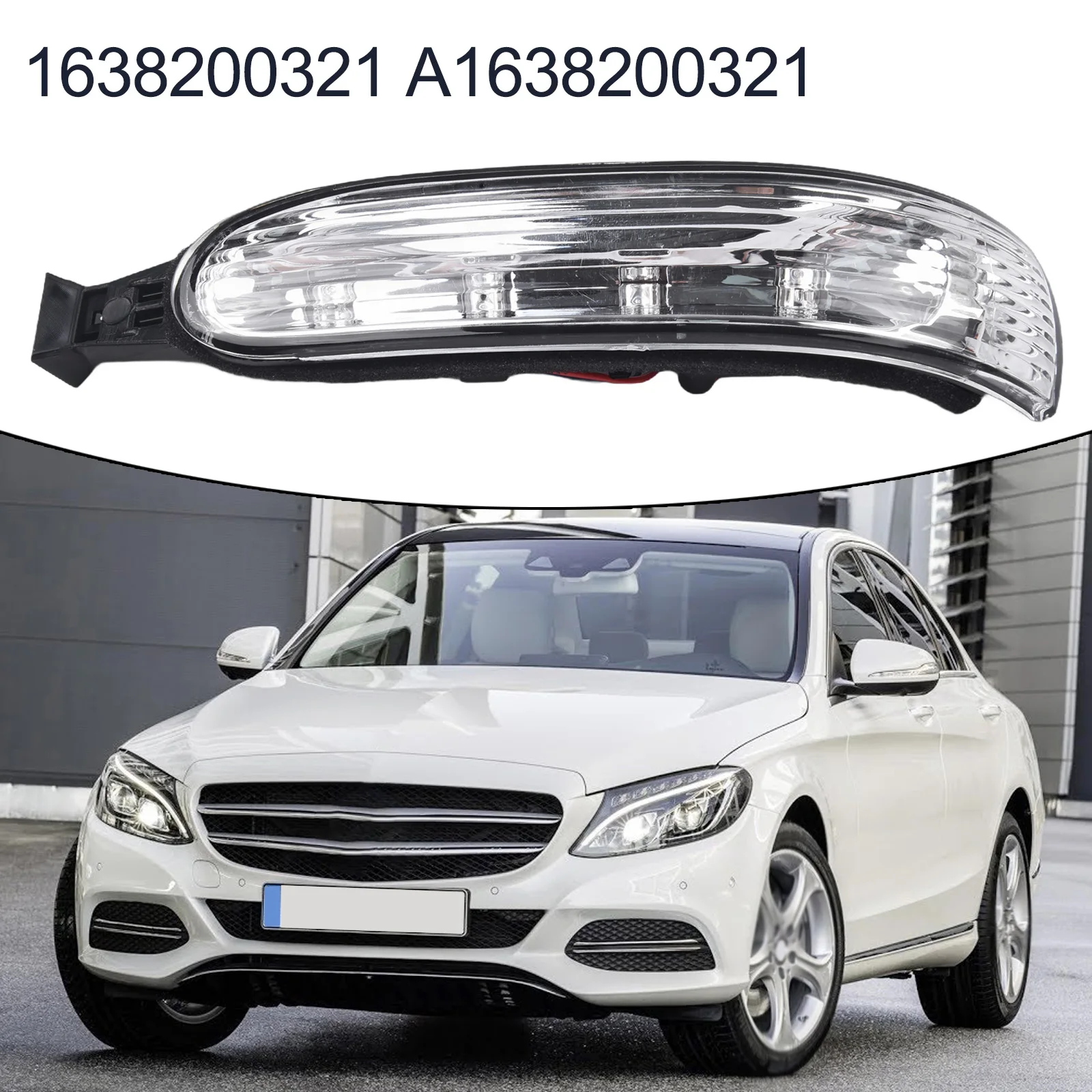 

1638200321 Blinking Light For Mercedes Blinking Light For Mercedes For Mercedes Blinking Light Direct Fit Easy Installation