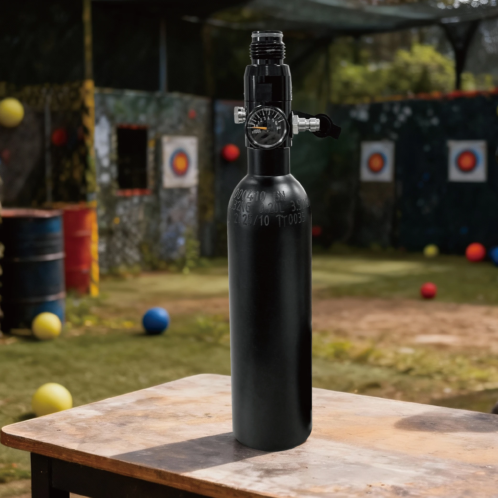 13ci/0.20L High Pressure hpa tank Soda Drink Gas Filling aluminum Bottle Air Cylinder Aquarium Plant CO2 Tank Dive Oxygen Tank