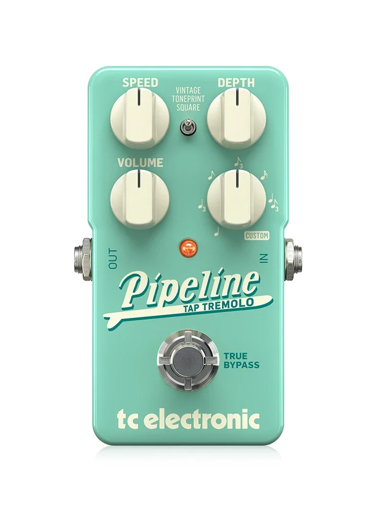 TC ELECTRONICS PIPELINE TAP TREMOLO Electric Guitar Bass Distortion Single Block Effect Offers Guitar Effect