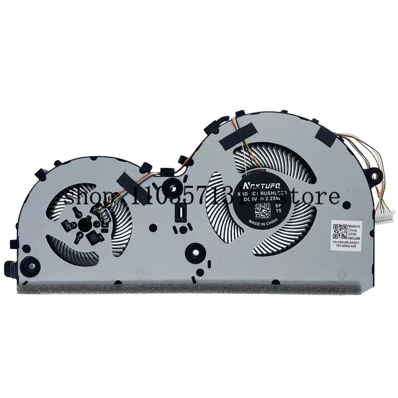 Ventilador de refrigeración de CPU para ordenador portátil Lenovo Ideapad L340 Gaming Laptop L340-17IRH L340-15IRH Series 0W0J86 JM