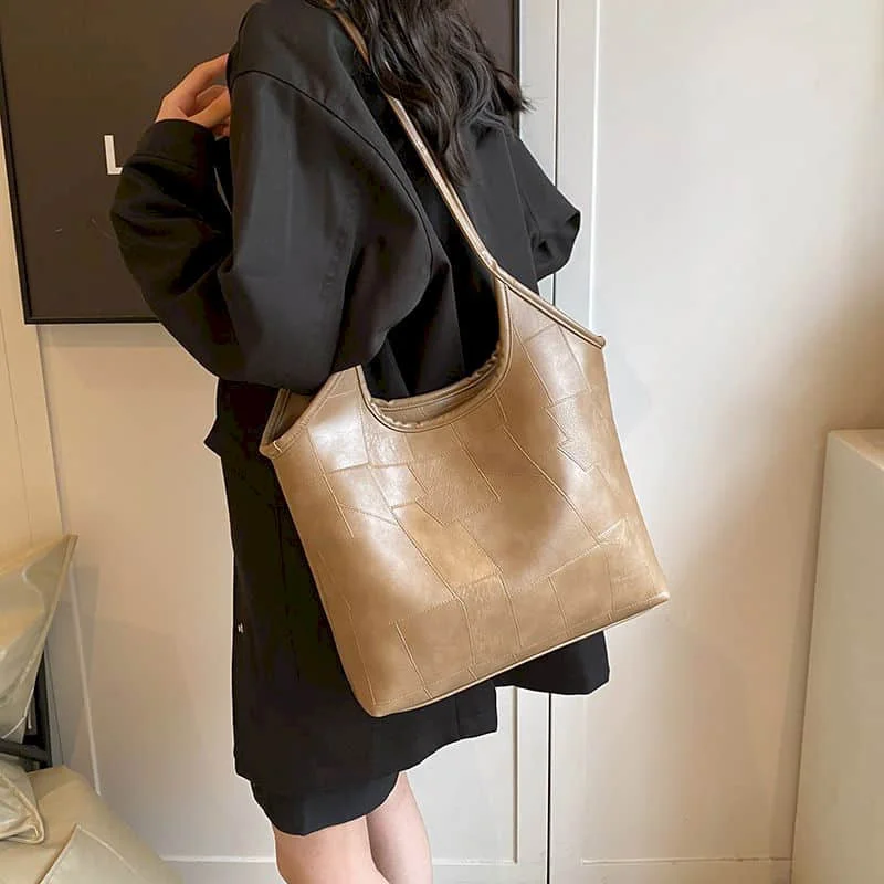 

Высококачественные сумки для женщин, большая вместительная модная сумка через плечо, офисные сумки для покупок, женские сумки 2025 года, новинка в модном стиле