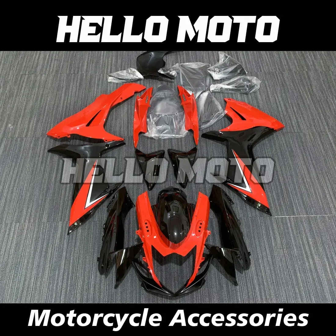 New ABS Injection Molding Motorcycle Fairings Kits Fit For L1 L2 L3 L4 L5 L6 L7 L8 L9 600/750cc 2011-2022 Bodywork Set