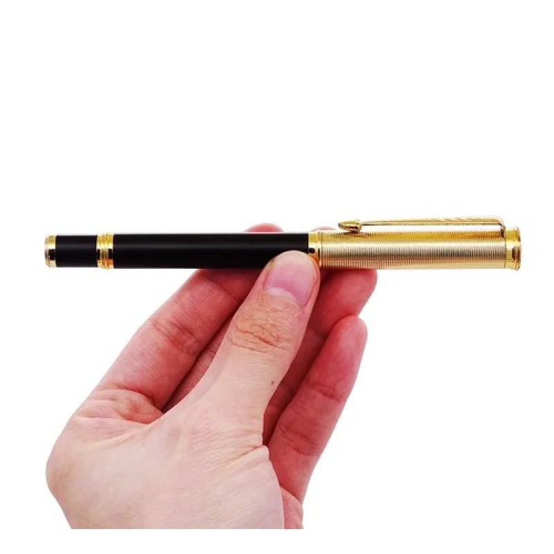 A + Duke 17, матовая черная металлическая перьевая ручка, красивая волнистая крышка, мидие перо, подарочная ручка