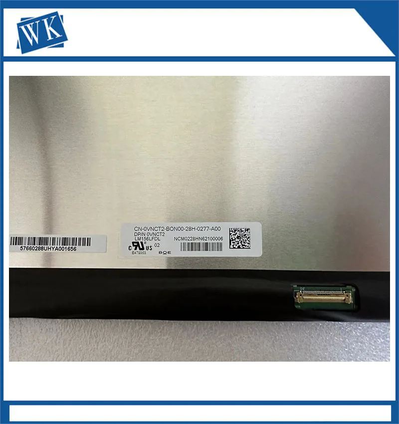 Imagem -02 - para Laptops Dell Latitude 5510 5511 Lm156lfdl 02 Nv156fhm-n52 N4t N4l N4h N4m Lp156wfc-spm2 B156han02.5