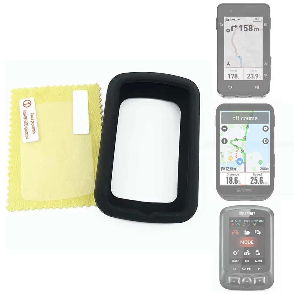 

Мягкий силиконовый чехол, защитная пленка для экрана, чехол для iGPSPORT iGS800 iGS630S IGS630 iGS620 IGS520 IGS50S iGS50E, велосипедный GPS-компьютер