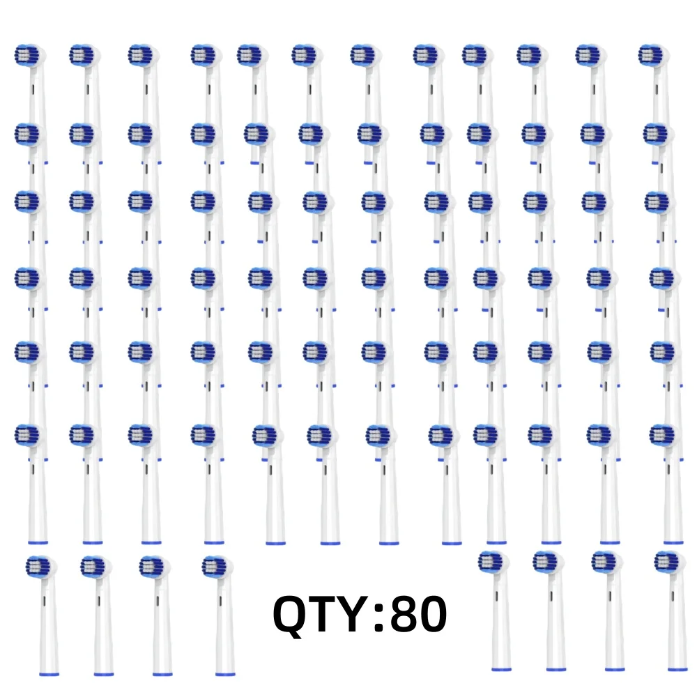 

4/12/20/40/80pcs Set Electric Toothbrush Heads Replacement for Oral B Models D25 D30 D32 D18 OralB PRO Alternative Brush Head