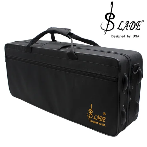 Imagen 1 del producto Bolso de mano para saxofón Alto SLADE, mochila para saxofón Oxford, tela interior gruesa, correa de hombro ajustable, bolso acolchado