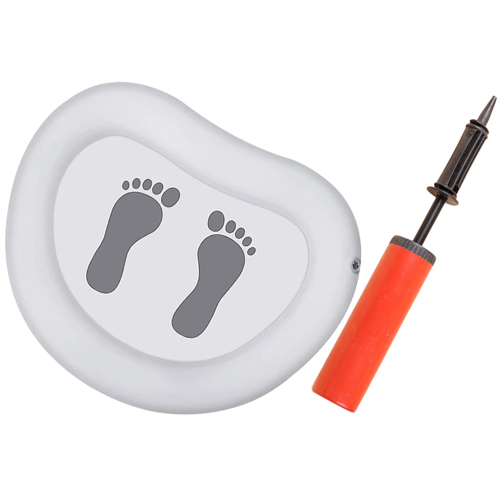 

1 Set Inflatable Pool Bath Basin With Massage Mat Foldable Foot Soaking Basin For Camping Spa Portable Foot Wash Tray For Pool