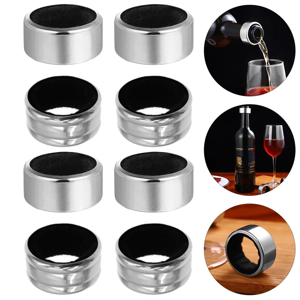 12 Pcs Anti-pour Ring Drop Bottle Drip Stop Bottles Collar Catcher