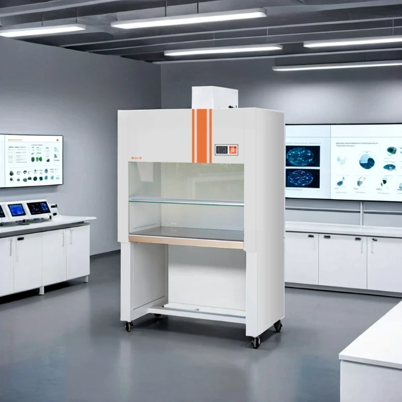

Stainless steel laminar flow cabinet horizontal air supply cleaning workbench