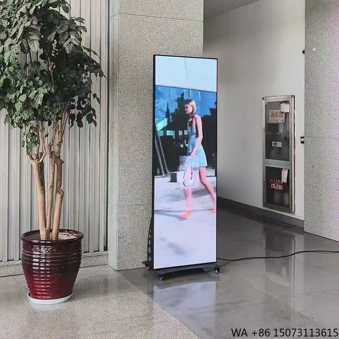 

Вертикальный светодиодный рекламный экран P2.5 для помещений с поддержкой многоэкранного соединения, гибкий дисплей-стена для свадеб и мероприятий