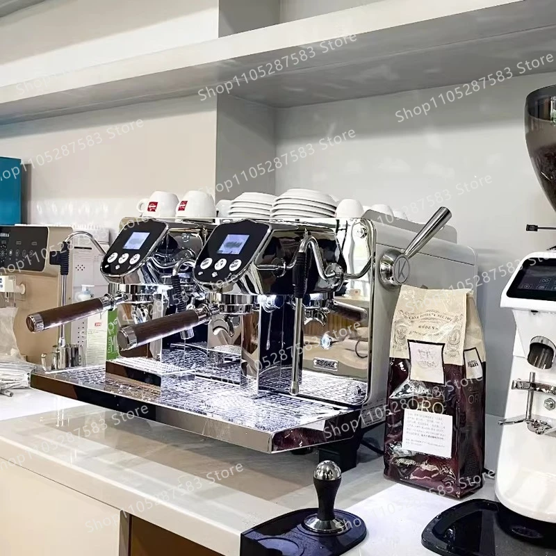 Semi-automatic single-head commercial coffee machine pre-soaking function PID system E61 brew head