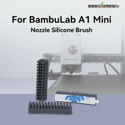 1/2/3/4/5/10pcs For Bambu Lab A1 Hotend kit Nozzle Silicone Brush For Bambu Lab A1 MINI hotend