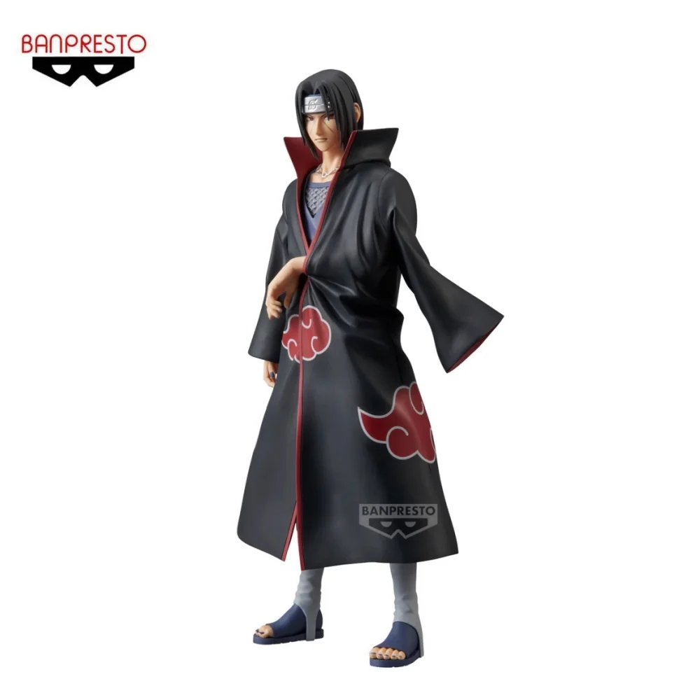 Banpresto NARUTO SHIPPUDEN Anime UCHIHA ITACHI Grandista Action Figures Model Figurine Original Figuarts Decoration