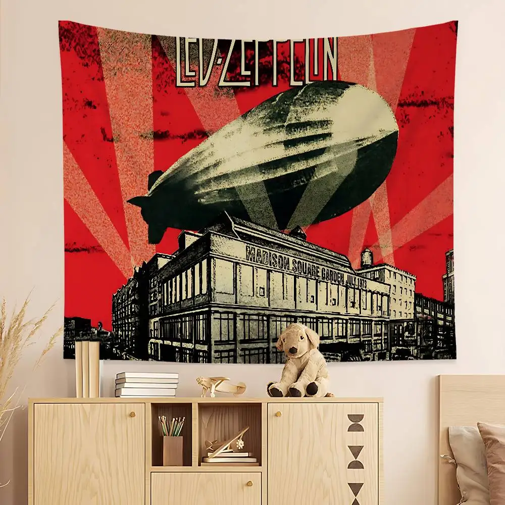 Classic Band L-Led Z-Zeppelin DIY Wall Tapestry For Living Room Home Dorm Decor Wall Art Decor