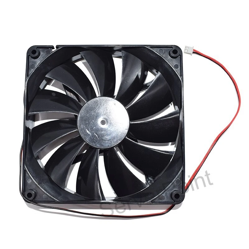 For ADN512UB-A91 1U DC 12V 0.44A 135*135*25mm 2 Lines Square Server Cooling Fan