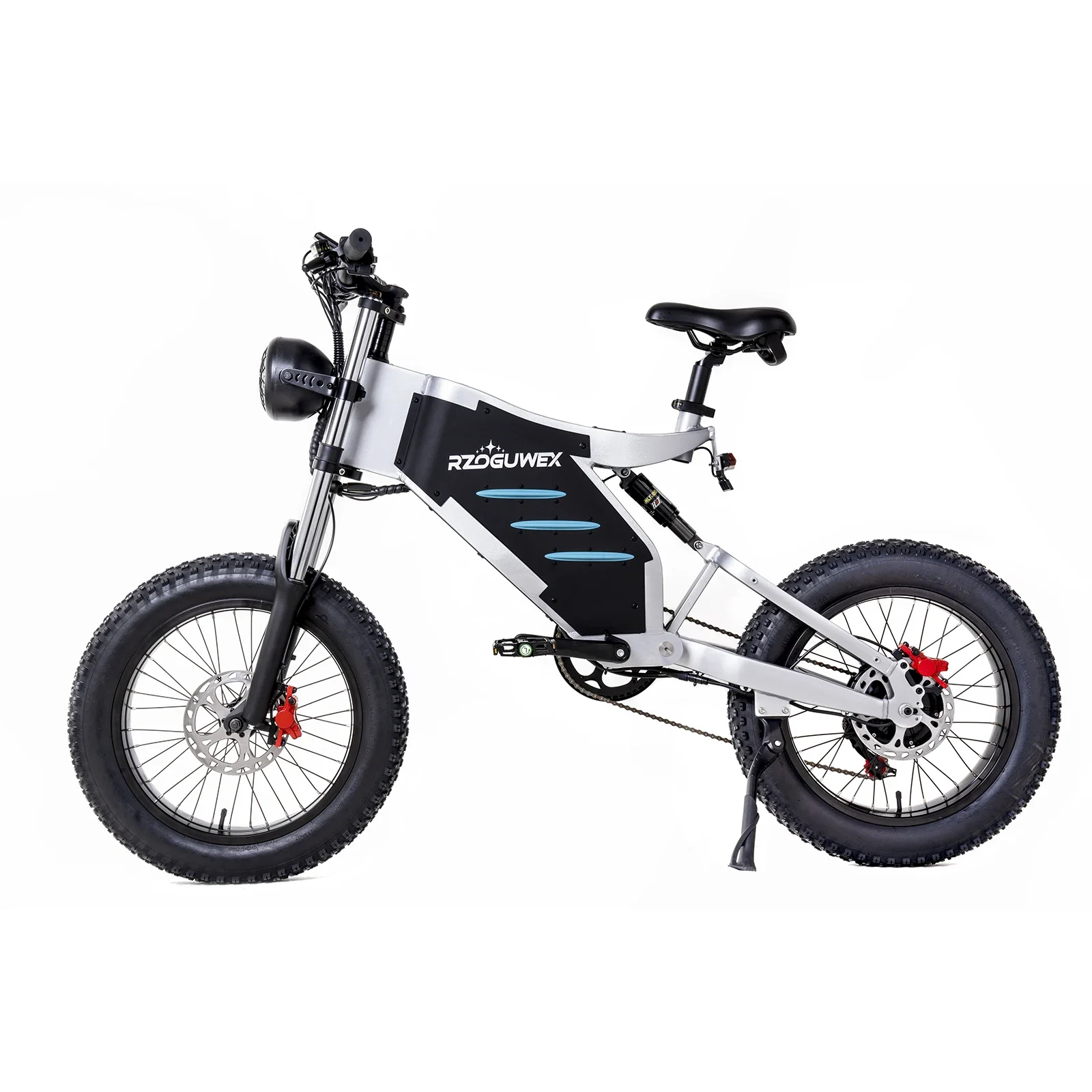 AliExpress RZOGUWEX X5 Adult Electric Bicycle 1000W All Terrain E-bike 48V25Ah Battery 20 Inch Fat Tire Off-Road Electric Bike