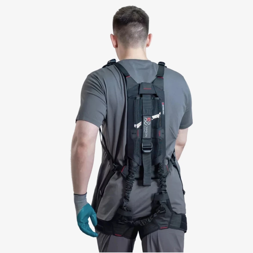 

Soft Back Support Exoskeleton Daily Works Rehabilitation Equipment