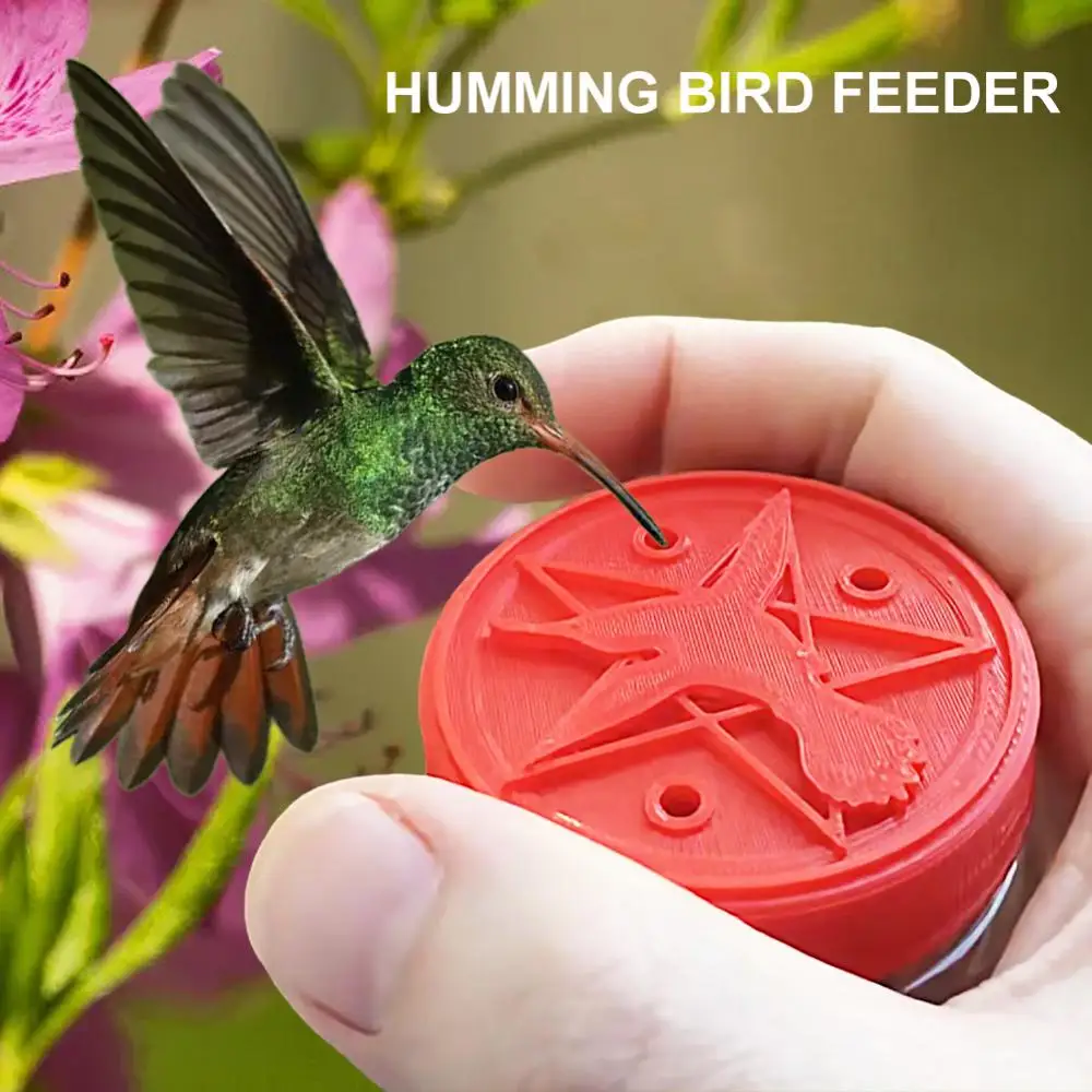 Mini Feeder Handheld Outdoor Creative Household Garden Supplies Nectar Feeding Station Cup Bird Food Container Hand Feeder