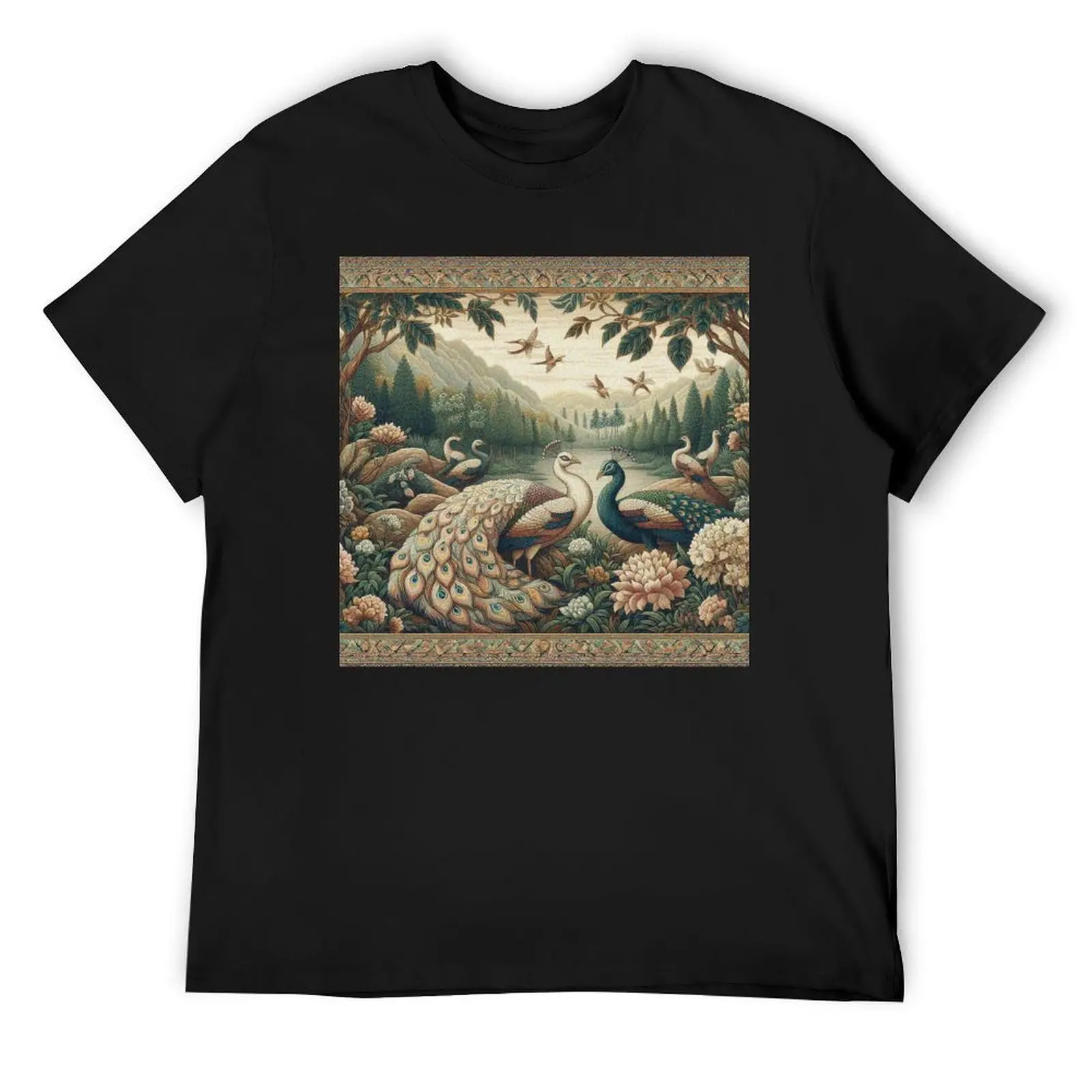 

Beautiful Rare White Peacock T-Shirt Funny t-shirts clothes Luxury man Man t-shirt t shirts for men pack